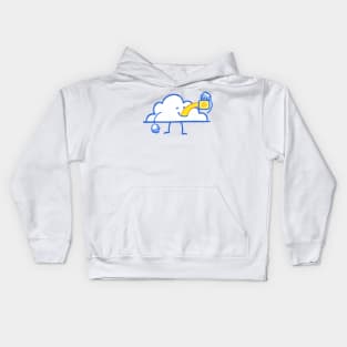 Coffee Cloud Kids Hoodie